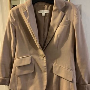 New York & Co Tan Blazer, size 0